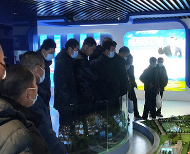 壽光中農(nóng)三陽栗健核心客戶到集團參觀學習